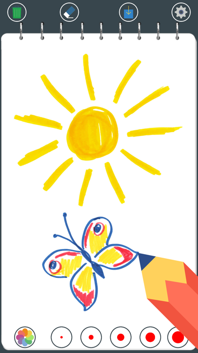 Sketch Pad -best drawing board screenshot 2