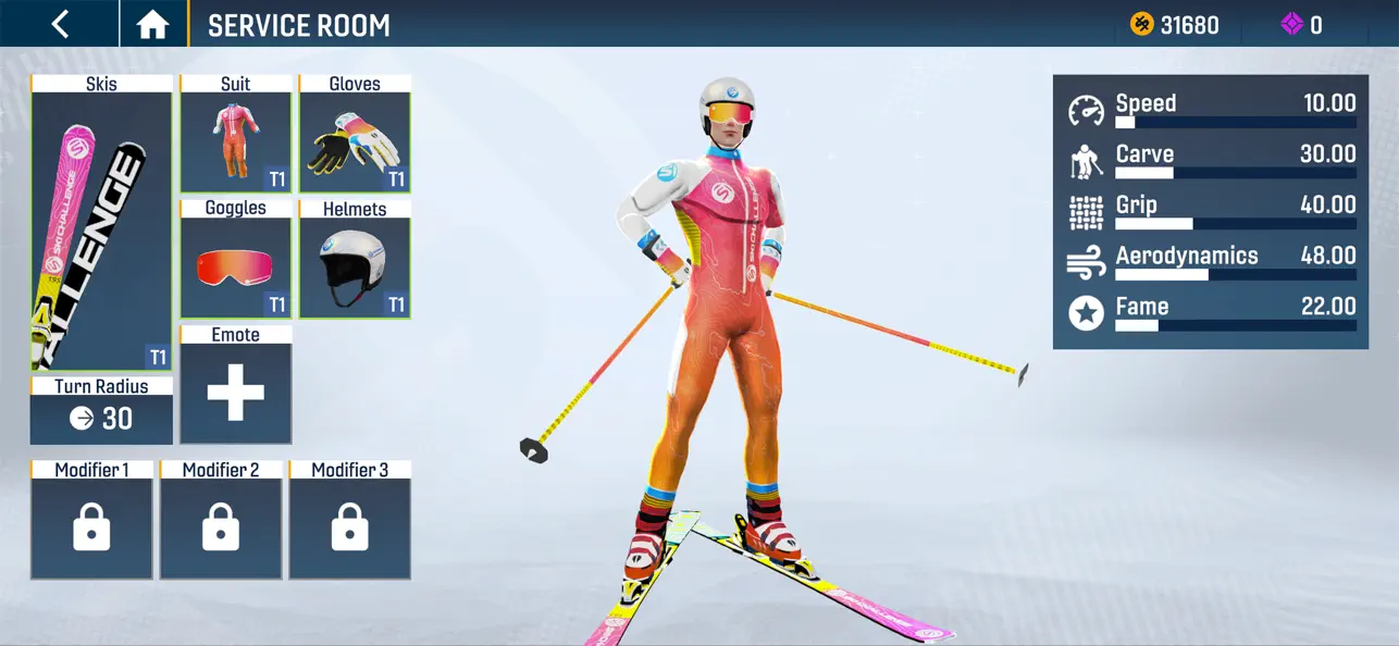 Ski Challenge screenshot 1