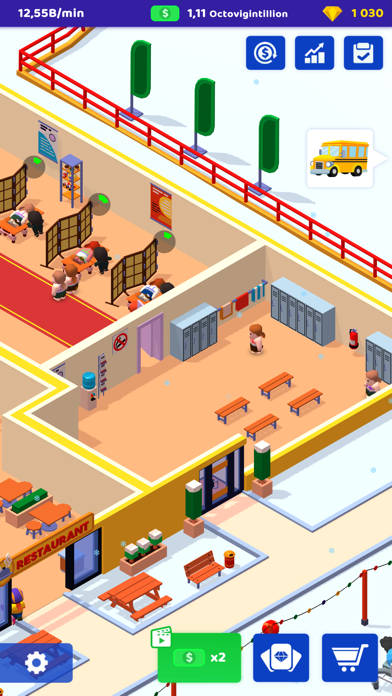 Ski Resort: Idle Tycoon screenshot 2