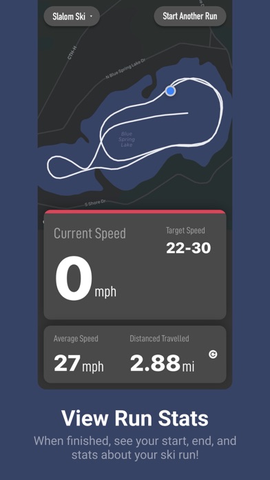 Ski Speed - Track Waterskiing screenshot 1