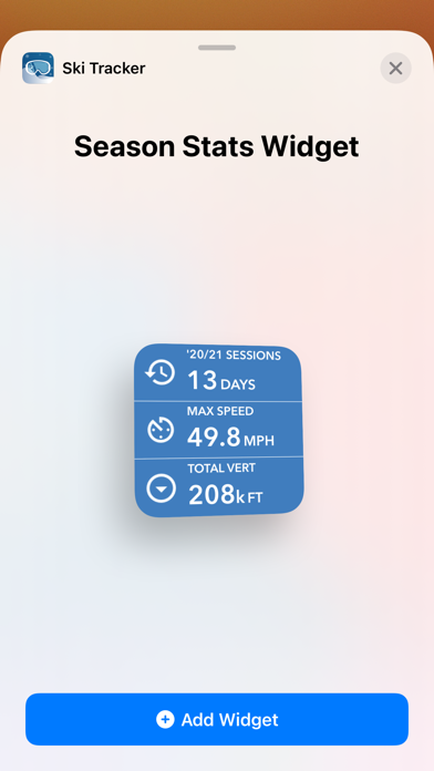 Ski Tracker & Snow Forecast screenshot 1