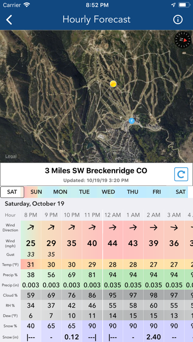 Ski Tracker & Snow Forecast screenshot 2