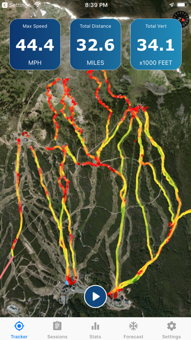 Ski Tracker & Snow Forecast screenshot 9