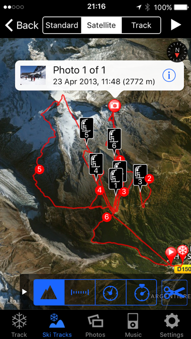 Ski Tracks screenshot 4