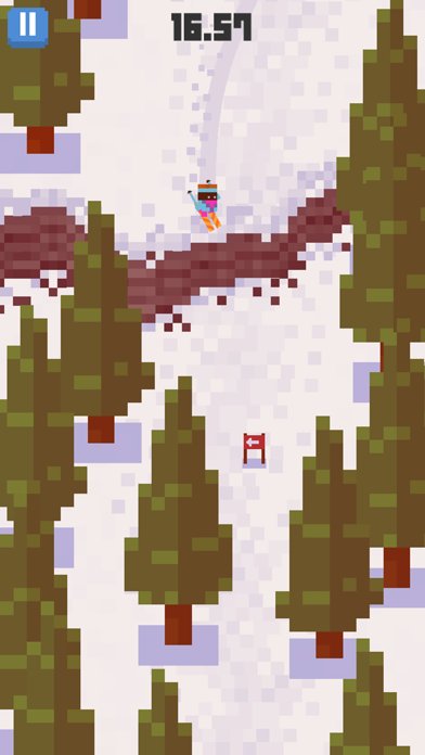 Skiing Yeti Mountain screenshot 2