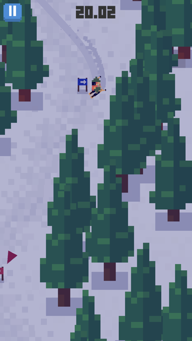 Skiing Yeti Mountain screenshot 1
