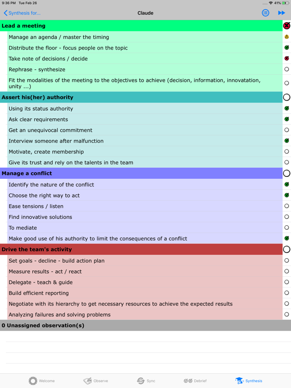 Skill by skill Assessment screenshot 8