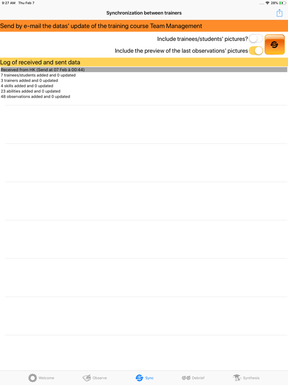 Skill by skill Assessment screenshot 1