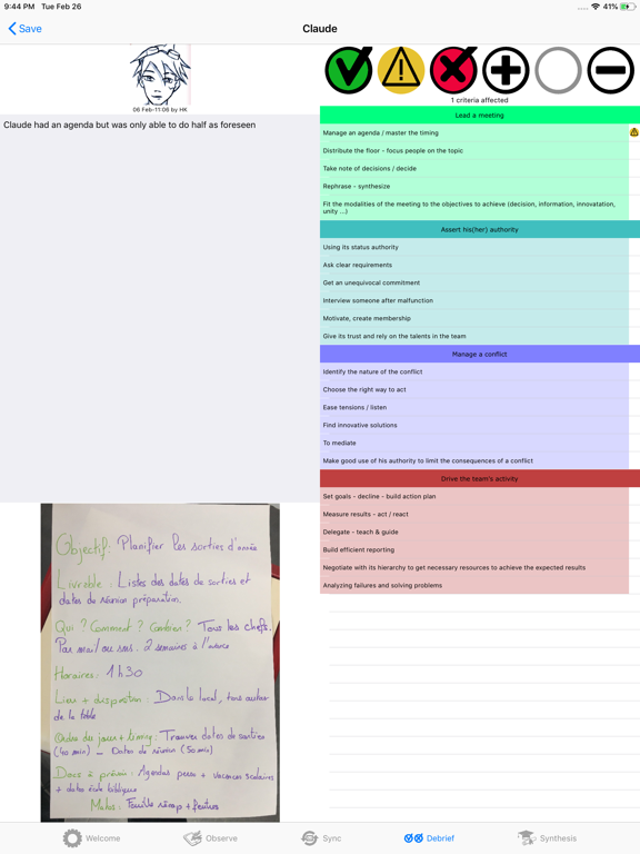 Skill by skill Assessment screenshot 5