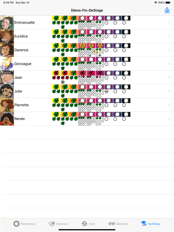 Skill by skill Assessment screenshot 9