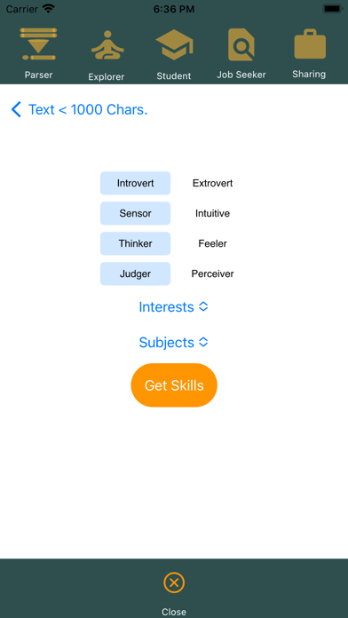 Skills Based Approach screenshot 2