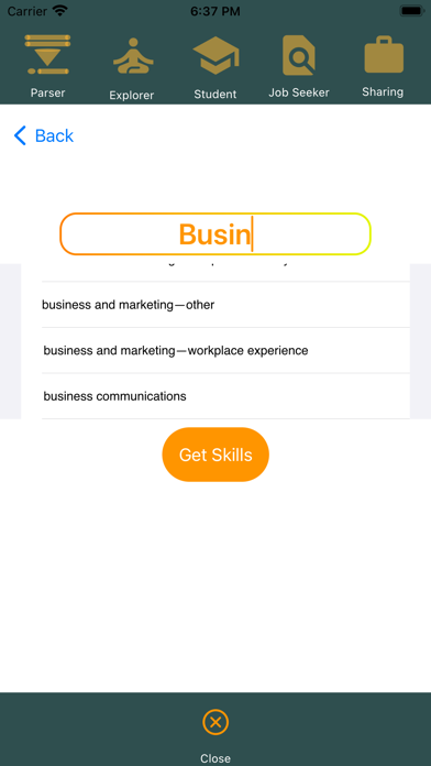 Skills Based Approach screenshot 1