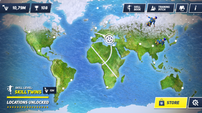 Skilltwins Soccer Game screenshot 1