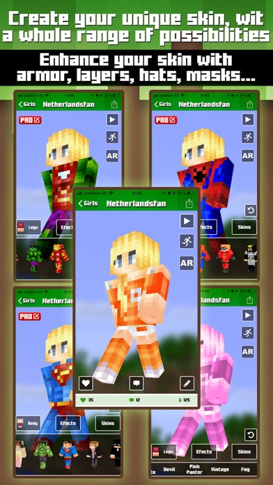 Skins for Minecraft MCPE screenshot 1