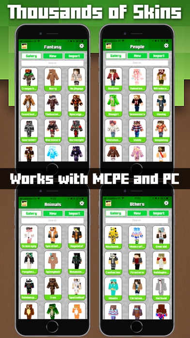 Skins for Minecraft MCPE screenshot 4