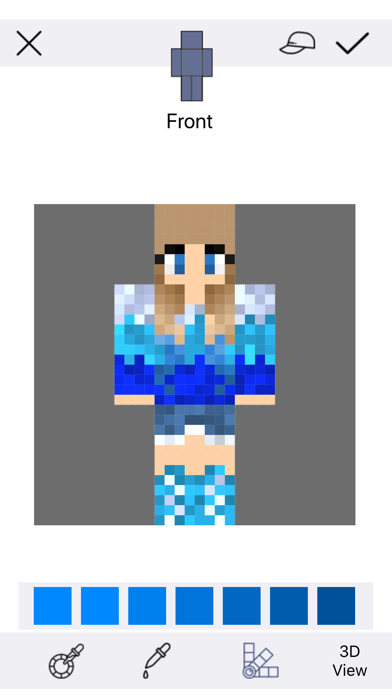 Skins for Minecraft PE and PC screenshot 1