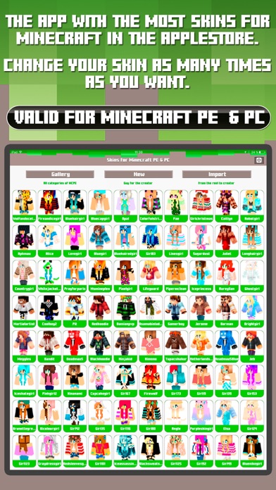 Skins for Minecraft PE & PC - Free Skins screenshot 5