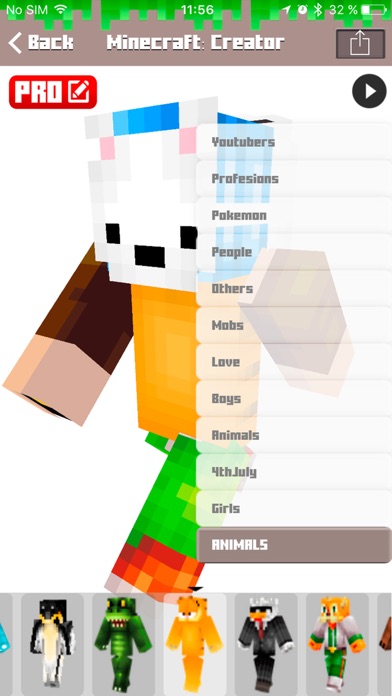 Skins for Minecraft PE & PC - Free Skins screenshot 1