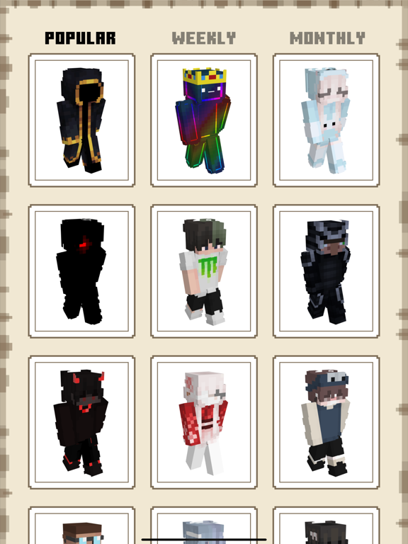 Skins for Minecraft : Skin Hub screenshot 1