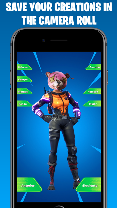 Skins Maker for Fortnite App screenshot 1