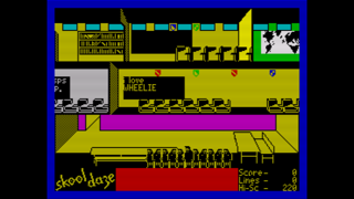 Skool Daze (ZX Spectrum) screenshot 4