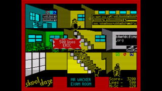 Skool Daze (ZX Spectrum) screenshot 3
