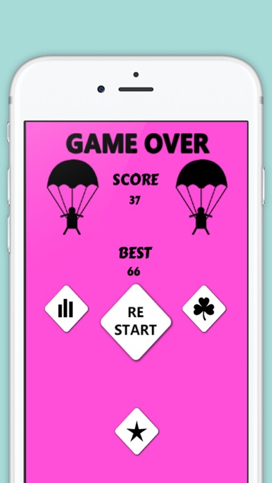 Sky Dive Parachute Me screenshot 1