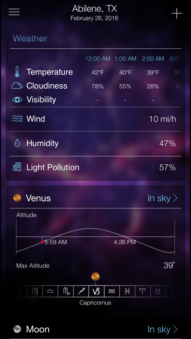 Sky Live: Heavens Above Viewer screenshot 3