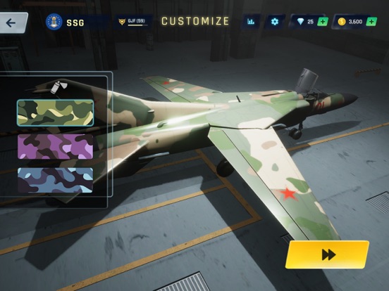 Sky Warriors: Airplane Games screenshot 1