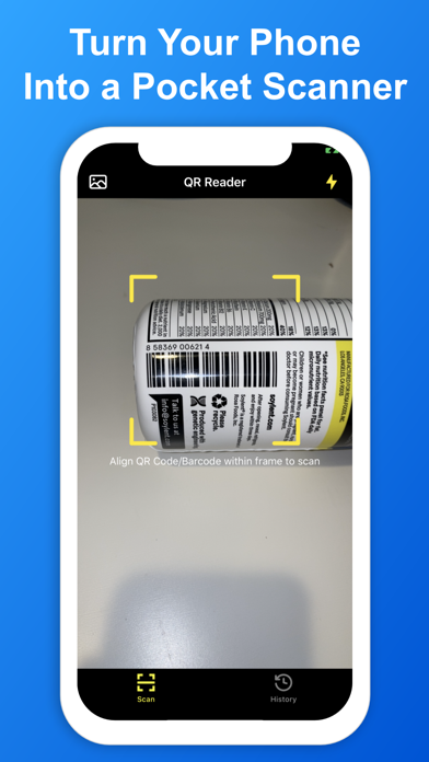 SkyBlueScan: QR Code Scanner screenshot 3
