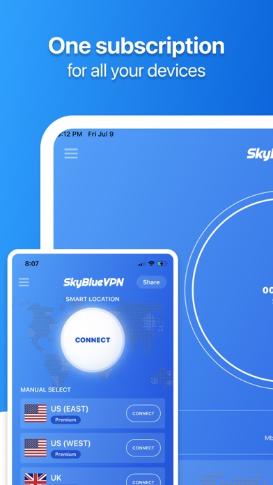SkyBlueVPN: VPN Fast & Secure screenshot 2
