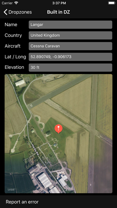 Skydive Logger screenshot 1