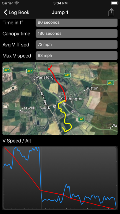 Skydive Logger screenshot 3