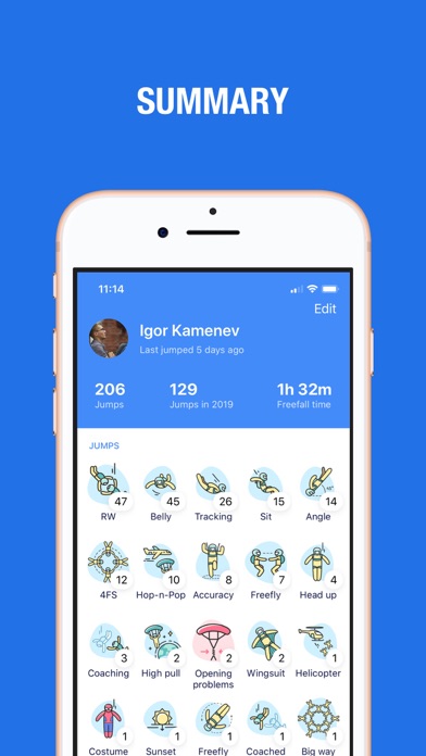 Skyduck – Skydiving Logbook screenshot 2
