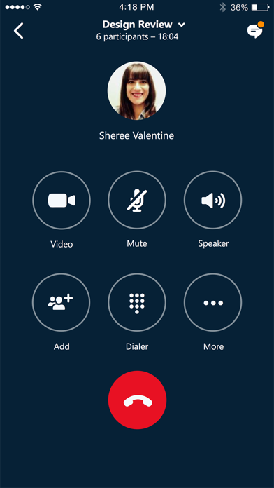 Skype for Business screenshot 2