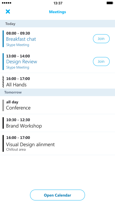 Skype for Business screenshot 4