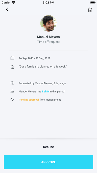 SkyTab Workforce screenshot 1