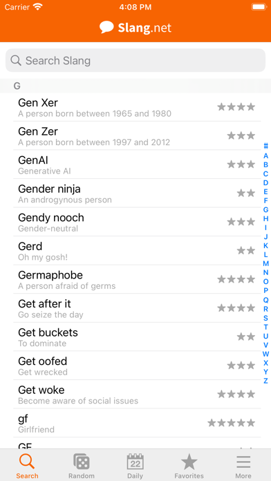 Slang Dictionary screenshot 2