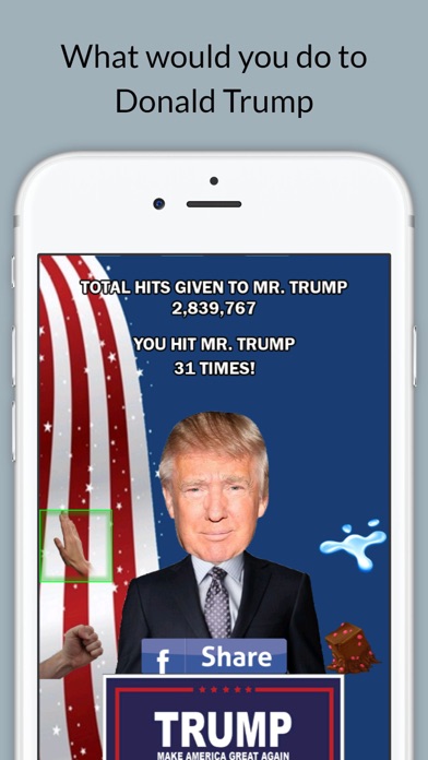 Slap Donald Trump screenshot 1