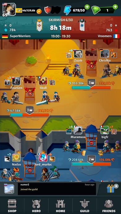 Slash & Roll: Dice Heroes screenshot 1