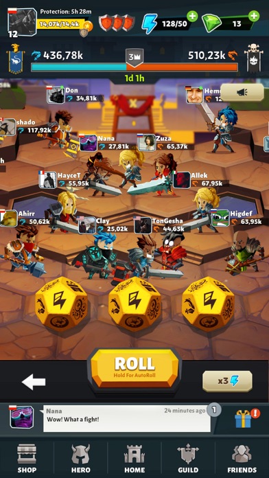 Slash & Roll: Dice Heroes screenshot 2