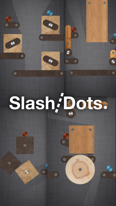 Slash/Dots. - Physics Puzzles screenshot 1