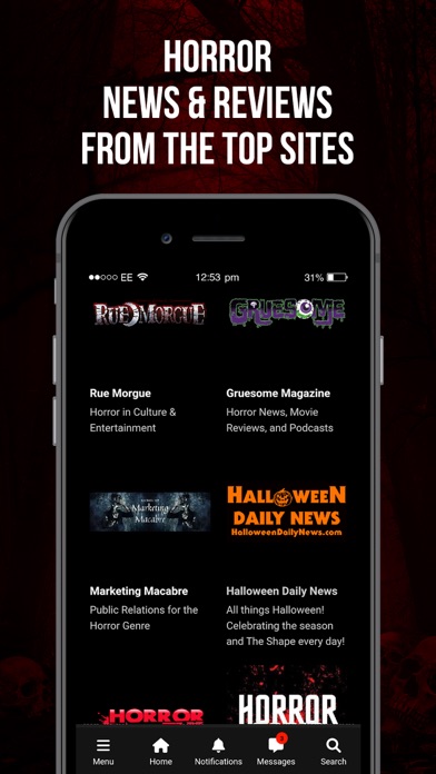 Slasher Horror Social Network screenshot 3