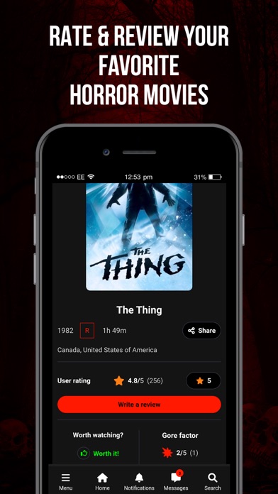 Slasher Horror Social Network screenshot 5