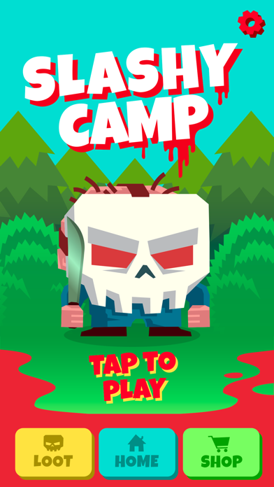 Slashy Camp - Endless Runner! screenshot 5