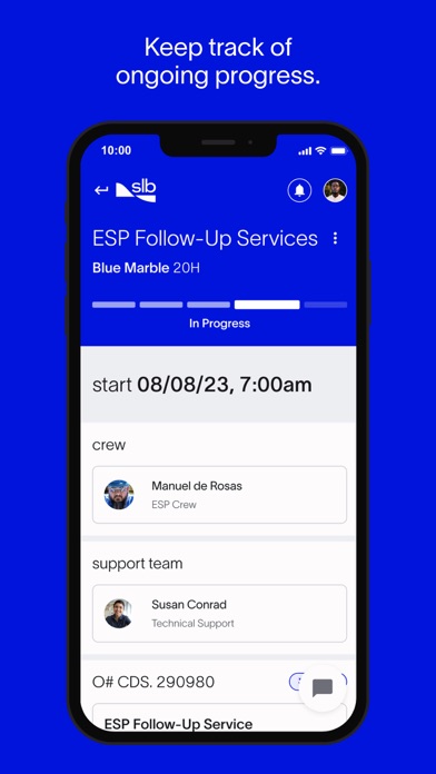 SLB Customer screenshot 1