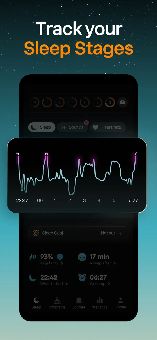 Sleep Cycle - Tracker & Sounds screenshot 2