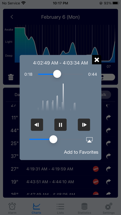 Sleep Meister Lite screenshot 1