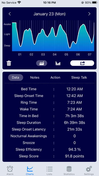 Sleep Meister Lite screenshot 6