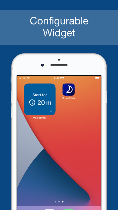 Sleep Music Timer screenshot 1